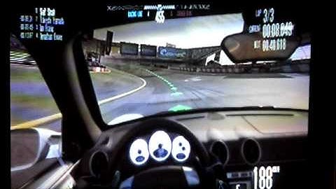 Xbox Need For Speed Shift Gameplay ( Porsche Caymans)