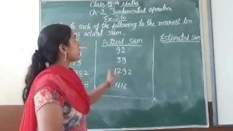 Class-5th maths ch2 Fundamental operation ex-2.10