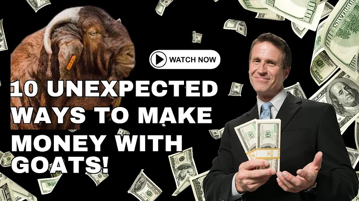 10 Ways to Make MONEY with GOATS!! Can you make money with goats