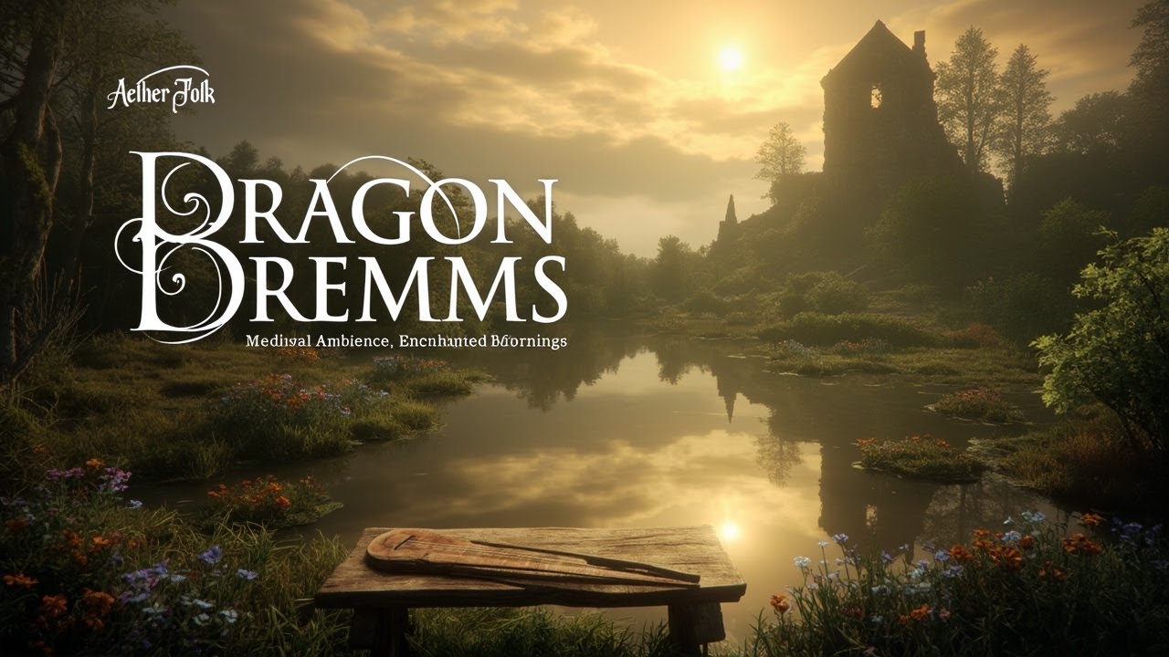 🐉 Dreams of the Dragon 🎻 | Aether Folk's Enchanting Lute & Flute for Writing & Meditation ✍️