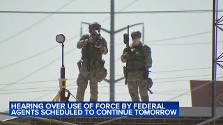 Judge hears challenge to federal agents' use of force in Chicago area, ruling expected Thursday