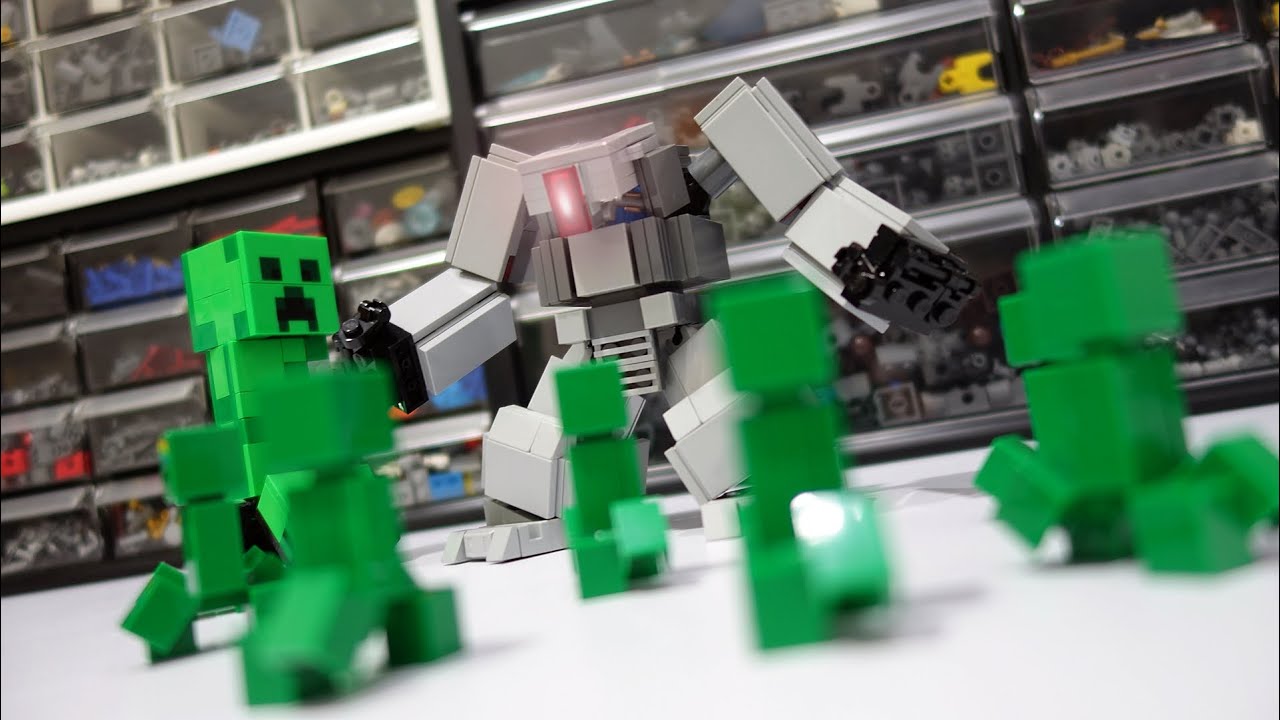 lego minecraft the iron golem