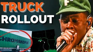 HOW TYLER IS USING TRUCKS TO ROLLOUT HIS NEW ALBUM "CHROMAKOPIA"