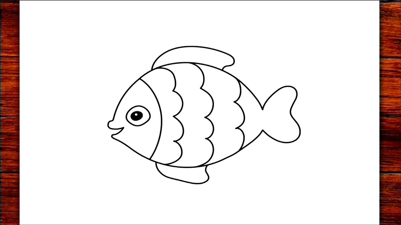 Comment dessiner des poissons - YouTube