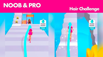 Hair Challenge || All Levels Gameplay Walkthrough Mobile Game iOS, Android Update New Level 377