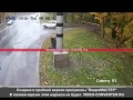 Мужик в Пензе разбивает камеру видеофиксации