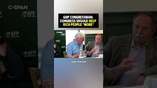 This is Republican Congressman Glenn Grothman. He thinks Congress should do MORE to help rich people