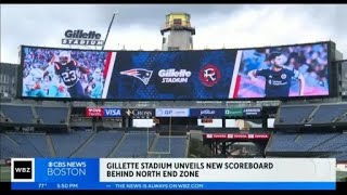 Celebrity New scoreboard unveiled at Gillette Stadium Profile