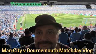 Man City 2-1 Bournemouth Premier League Matchday Vlog. City get away with one.
