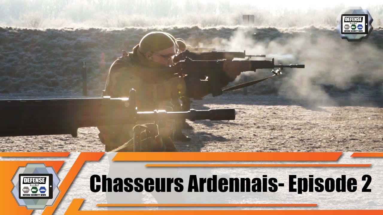 La vie des jeunes soldats du bataillon Chasseurs Ardennais Episode 2 Sur le Champ de Tir armée belge