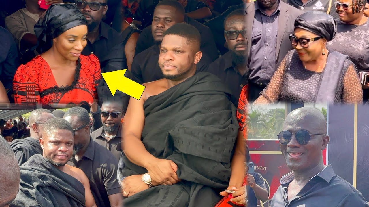 Sad President Mahama Wife 😭 Sammy Gyamfi And Beautiful Wife Couldn’t Control Their Tears At His Fath