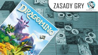 DRAGOMINO - świetna gra dla dzieci w poszukiwanie smoczątek (zasady gry) screenshot 1