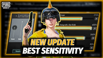 PUBG 3.7 UPDATE SENSITIVITY CODE | PUBG BEST SENSITIVITY SETTINGS | PUBG ZERO RECOIL SENSITIVITY