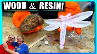 We Made The Perfect Piece of Wood And Resin Art!