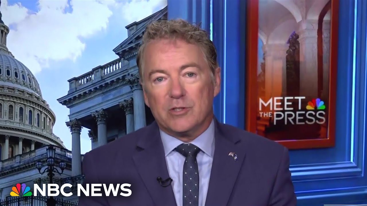 Rand Paul says he ‘will support’ paying federal employees but not ending shutdown: Full interview