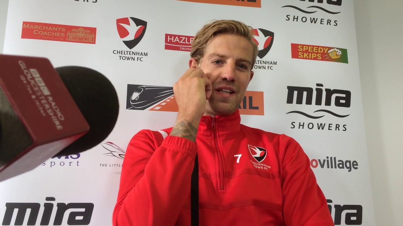 Harry Pell on staying at Cheltenham Town