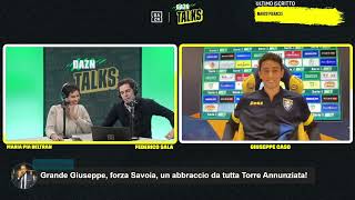 Giuseppe Caso tra Frosinone, Grosso, CR7 ed esultanze | DAZN TALKS | Serie BKT |