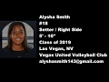 Alysha smith 18 setterright side scva qualifier