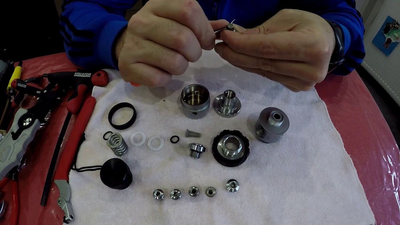 Beuchat first stage regulator Disassemple/Assemple