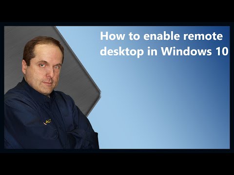 How to enable remote desktop in Windows 10 and connect to through a firewall hqdefault