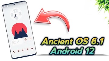 [Android 12] OFFICIAL Ancient OS 6.1 - Redmi Note 9s/Pro/Pro Max/Poco M2 Pro