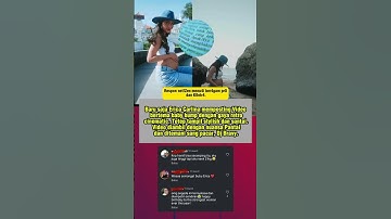 Thumbnail of Erica Carlina posting video Baby Bump di Pantai, ditemani sang pacar Dj Bravy.