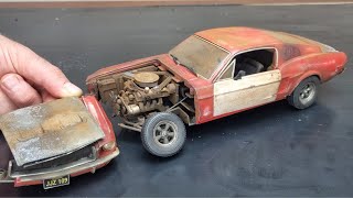 Restoration Mustang Bullitt 1968 - Abandoned Model Car by Mr. Gamb 15,016 views 1 year ago 10 minutes, 5 seconds