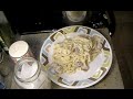 The 18 Year Old Cooks Sausage Fettuccine