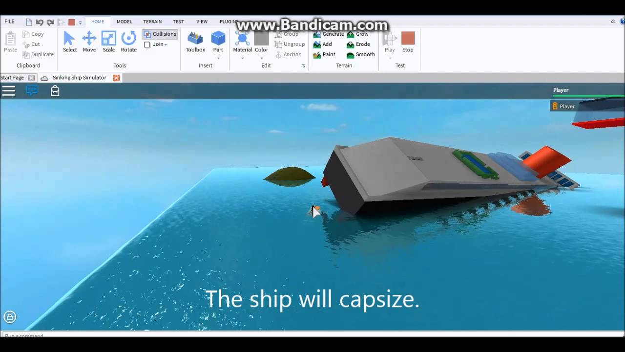 Roblox My Own Capsizing Ship Simulator Test Broken Cuz Of A - roblox ship simulator