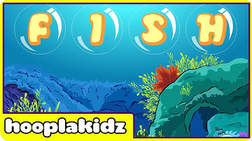 Preschool Activity | How to Spell - Fish | HooplaKidz