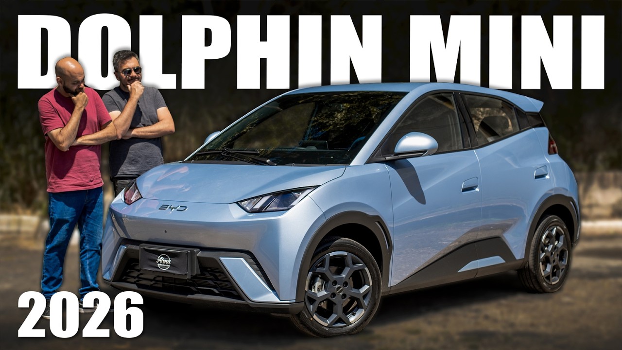 BYD DOLPHIN MINI 2026, o que mudou no elétrico mais vendido do Brasil?