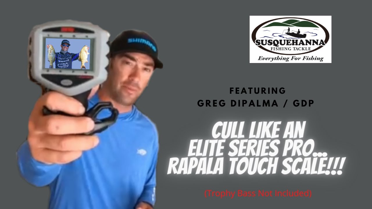 Rapala Touch Screen Scale - Cull like Elite Pro Greg DiPalma - Product  Breakdown - SFTtackle.com 