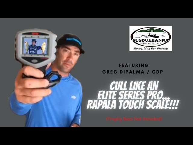 Rapala Touch Screen Scale - Cull like Elite Pro Greg DiPalma