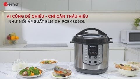Nồi áp suất điện đa năng Elmich 6L PCE 1809OL