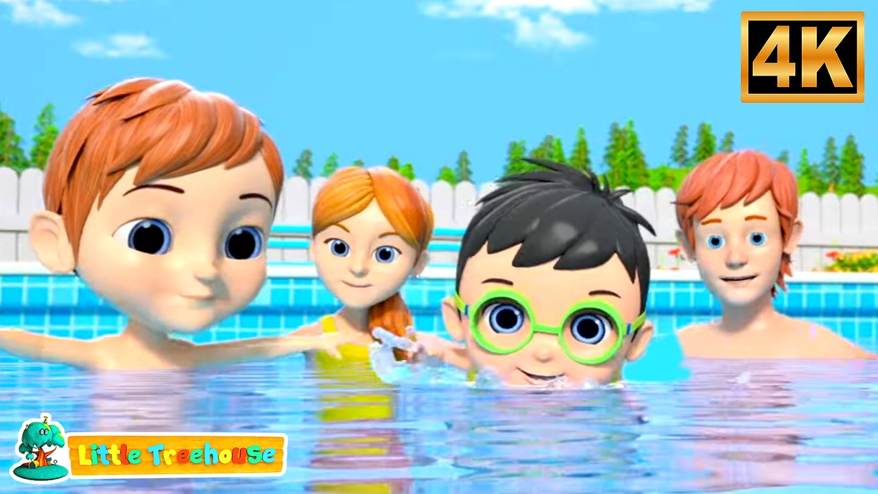 Swimming Song for Kids | Fun Water Song + Actions | Learn to Swim for ...