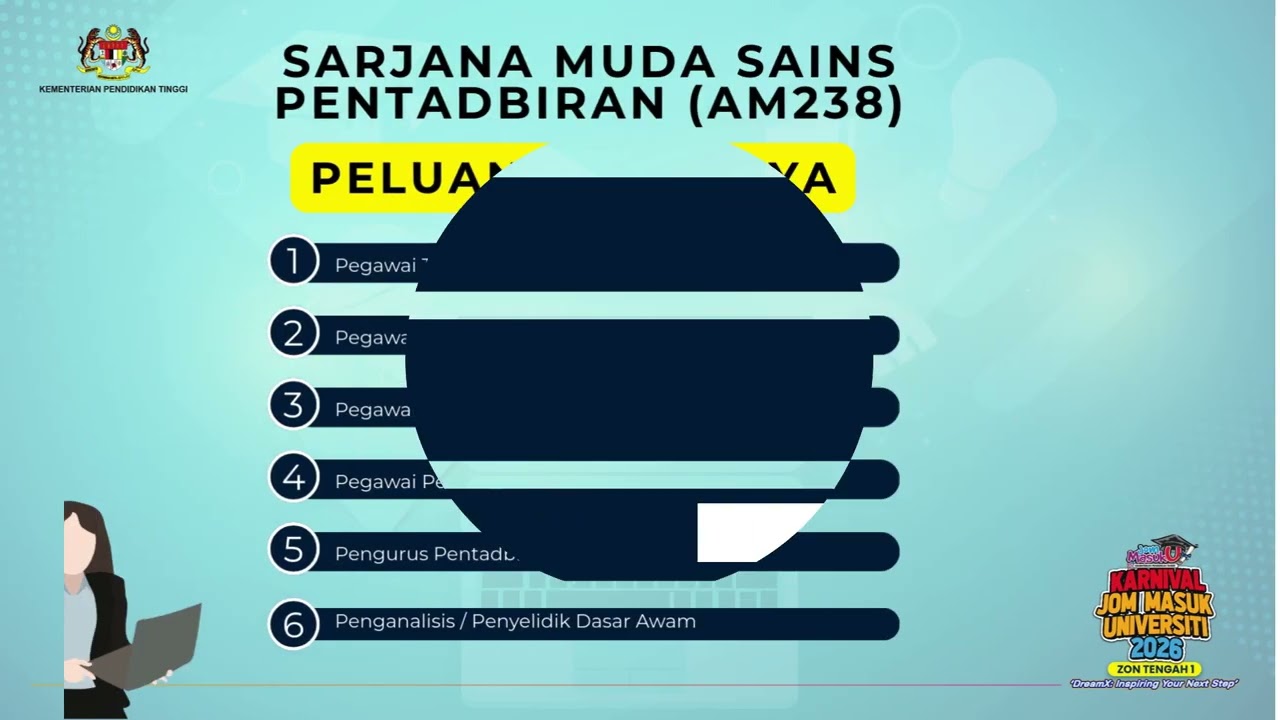 Taklimat Fakulti Sains Pentadbiran & Pengajian Polisi | JOM MASUK UNIVERSITI 2026