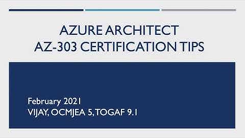 How I Cleared Azure Architect Certification AZ304