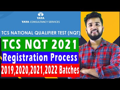 TCS NQT 2021 Registration | Step By Step live Registration | TCS NQT Announced