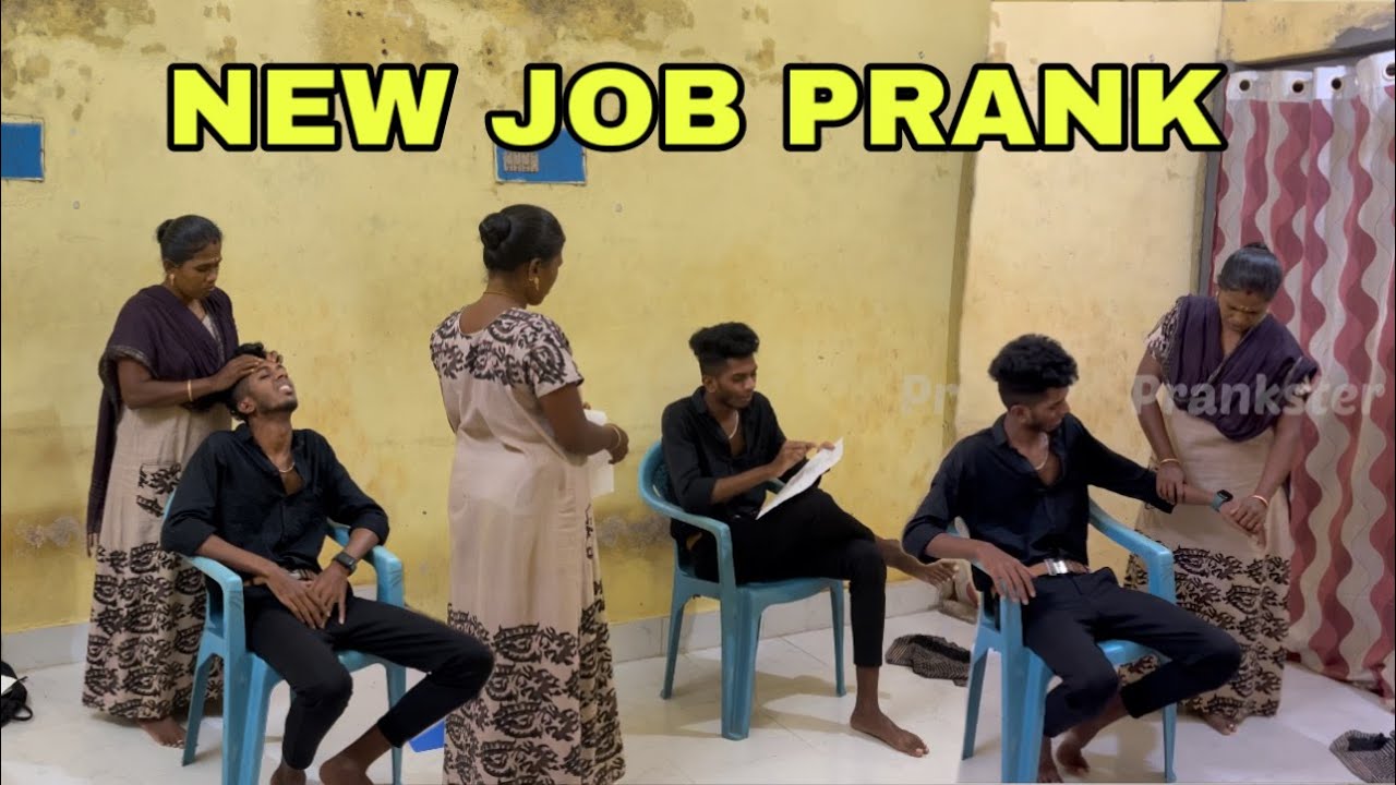  📄New Job Prank on mom 🤣 | Mom's Prank | Tamil Prank | Prankster Surya |