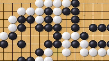 The purpose of influence. 6k-12k Teaching game and review  Weiqi, Go, Baduk.