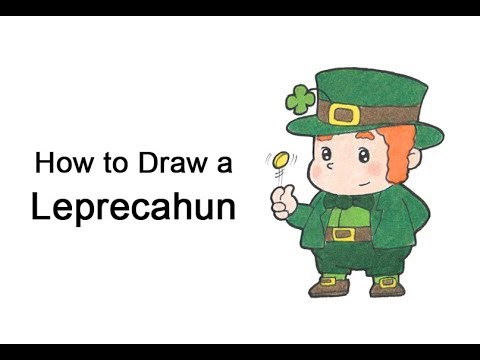 How to Draw a Leprechaun - YouTube