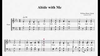 Worship PIano :  ABIDE WITH ME - FREE sheet piano music