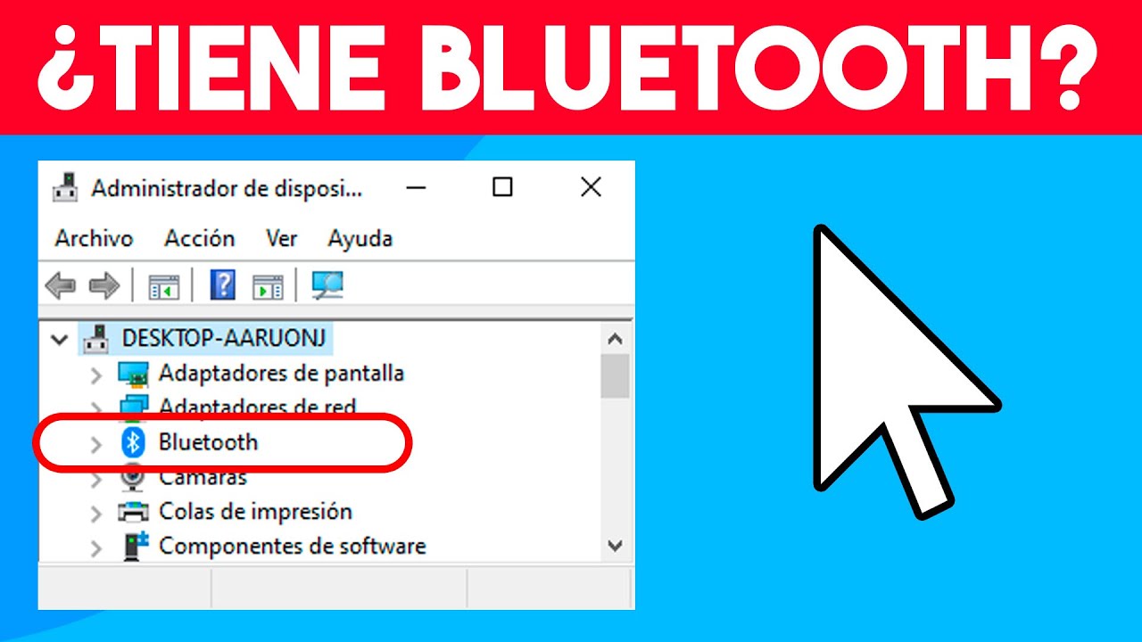 Como SABER si mi PC tiene Bluetooth (Guia Completa) - YouTube