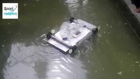 Aquaculture Automation Robot Demonstration 2 - Sparktronix
