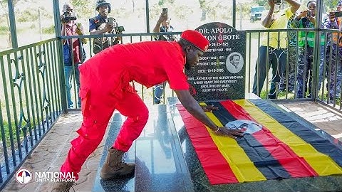 Bobi Wine Makes Surprising Visit to Obote’s Grave – What He Said Will Shock You!