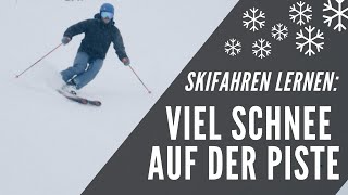 5 Tipps bei viel Schnee und Buckeln auf der Piste | Skifahren lernen screenshot 5