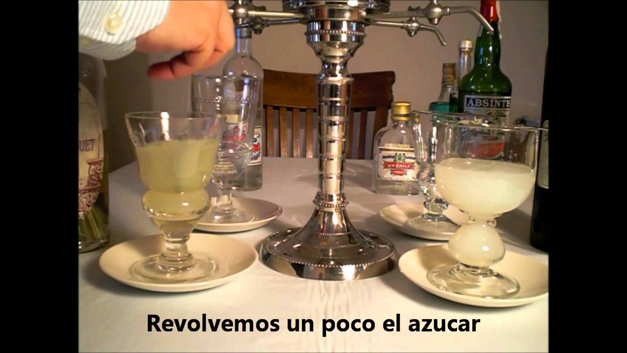 TANGIERS ABSINTHE & ABSINTH DRINK (in Spanish) YouTube