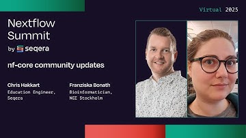 Chris Hakaart & Franziska Bonath: Updates van de nf-core community