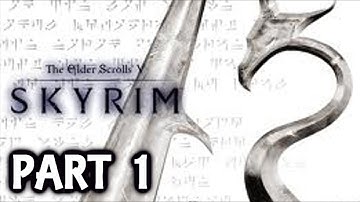 Skyrim Walkthrough Part 1 - Xbox 360 Gameplay - TESV Let