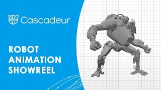 Cascadeur: Robot Animation Showreel